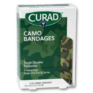Camp Camo Green Bandages