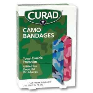 Camp Camo Pink & Blue Bandages