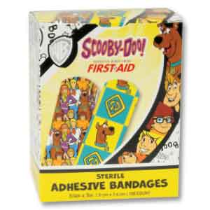 Scooby-Doo Prints Bandages