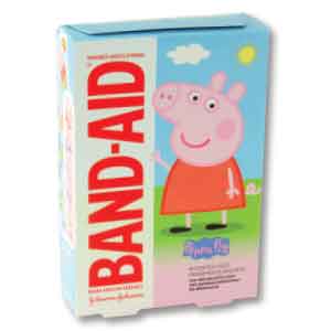 Peppa Pig Band-Aid Bandages