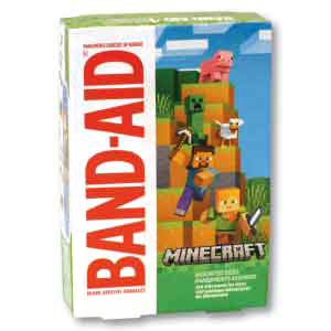Minecraft Band-Aid Bandages