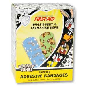 Taz & Bugs Bunny Bandages