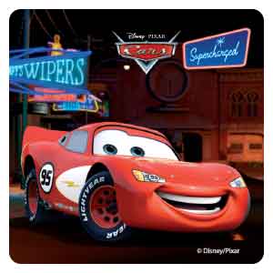 Disney Cars Supercharged Stickers
