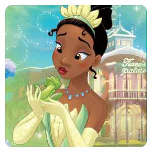 Princess and The Frog - Tiana Disney Stickers