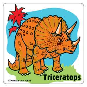 Dino World Asst. Stickers