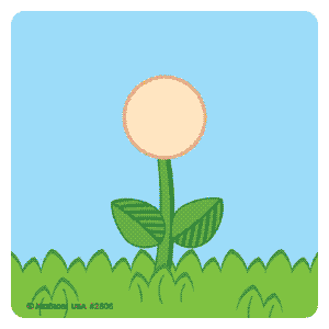 Flower Make-A-Sticker Asst.