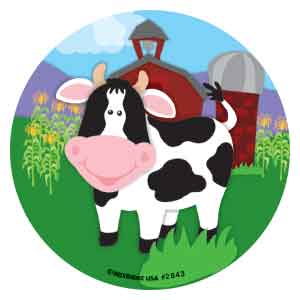 Baby Barnyard Animals Asst. Stickers