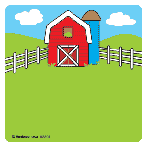 Barnyard Make-A-Sticker Asst. Stickers