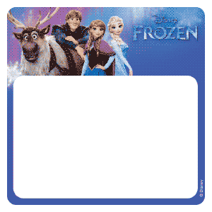 Personalized Frozen Stickers