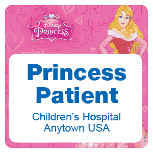 Personalized Disney Princess Stickers