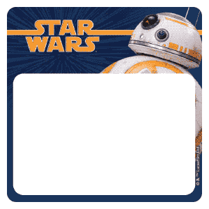 Personalized Star Wars: Force Awakens Stickers