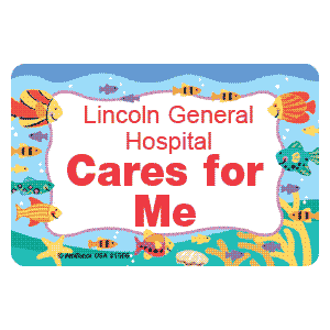 Personalized Tropical Fish Stickers