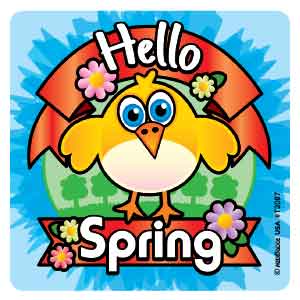 Springtime Asst. Stickers