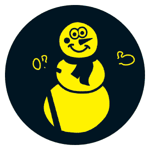 Glow-In-The-Dark Snowmen Asst. Stickers