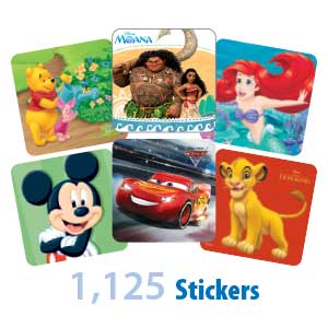 Disney Sticker Sampler