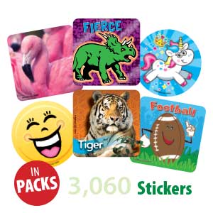 Super Sticker Sampler - Packs