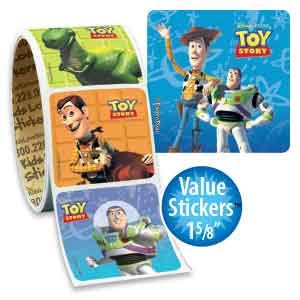 Toy Story Value Stickers - Roll