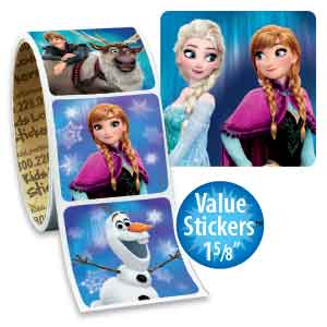 Frozen Value Stickers™ - Roll