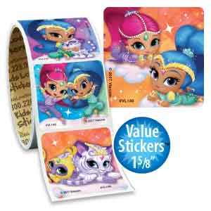 Shimmer and Shine Value Stickers™ - Roll