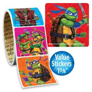 Teenage Mutant Ninja Turtles: Mutant Mayhem Value Stickers™ - Roll