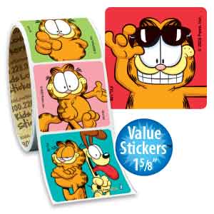 Garfield Value Stickers™ - Roll