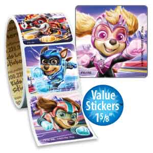 PAW Patrol: The Mighty Movie Value Stickers™ - Roll