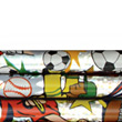 Glitzy Sport Balls Pencils 
