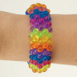 Stretchy Rainbow Bead Bracelets Toy Jewelry