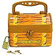 Plastic Treasure Chest Coin Banks