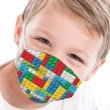 Sports & Building Blocks Kids Face Masks (6-Pack)