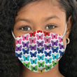 Rainbows & Butterflies Kids Face Masks (6-Pack)