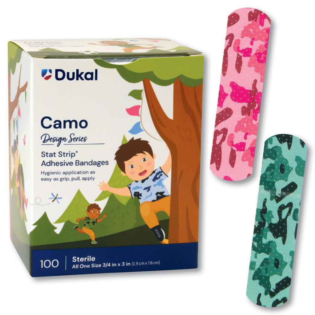 Camo Pink/Blue/Green Bandages