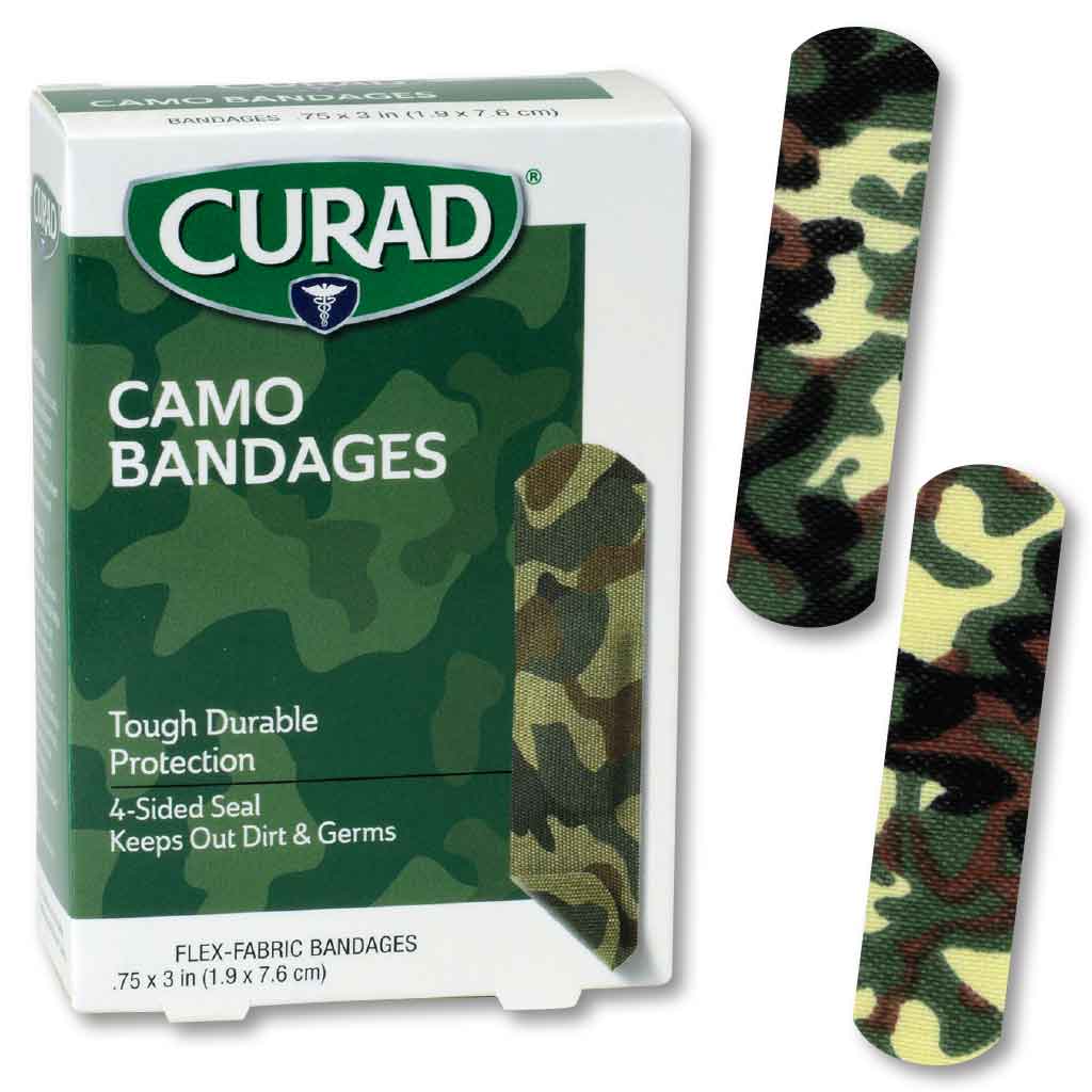 Camp Camo Green Bandages