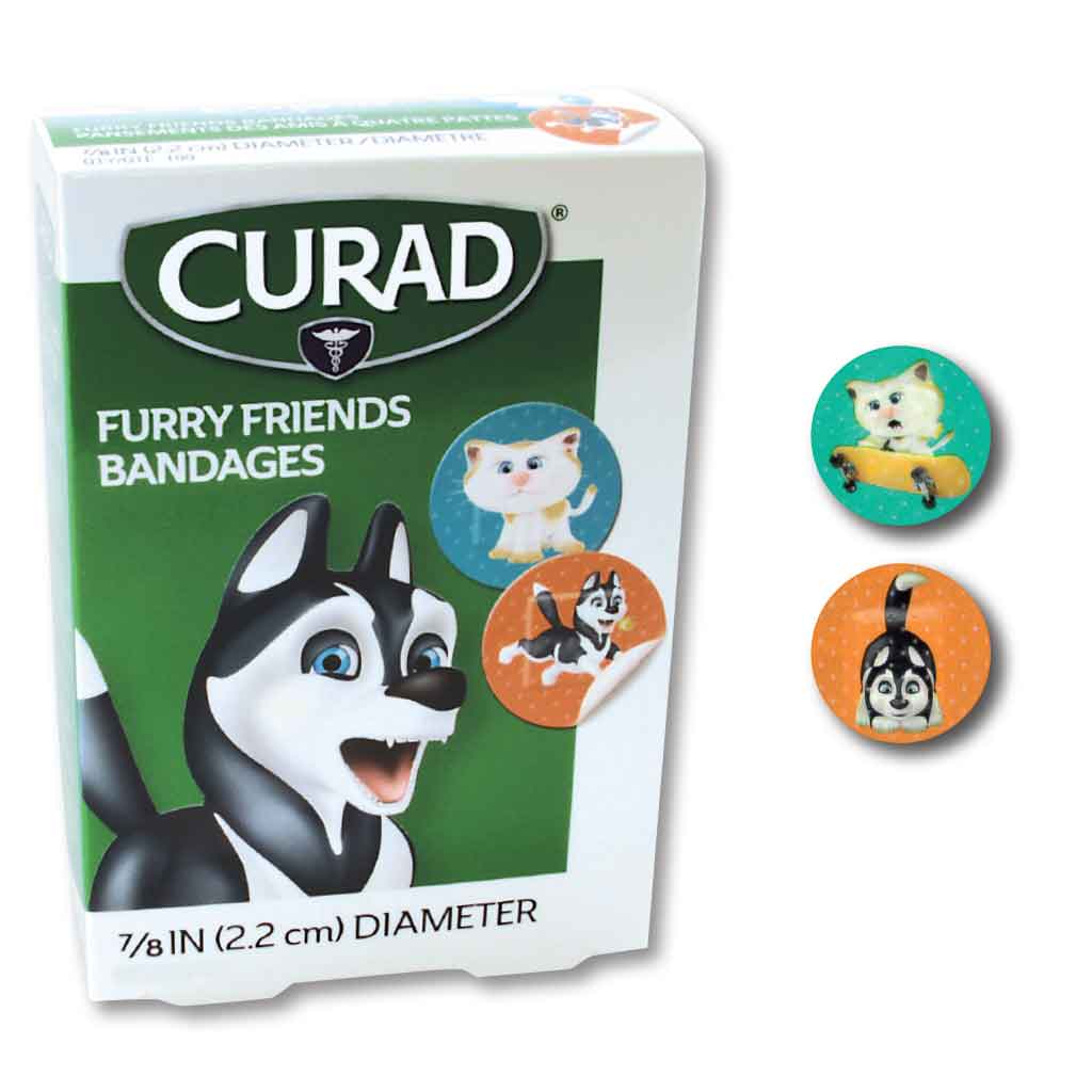 Dog 'n Cat Furry Friends Spots Bandages