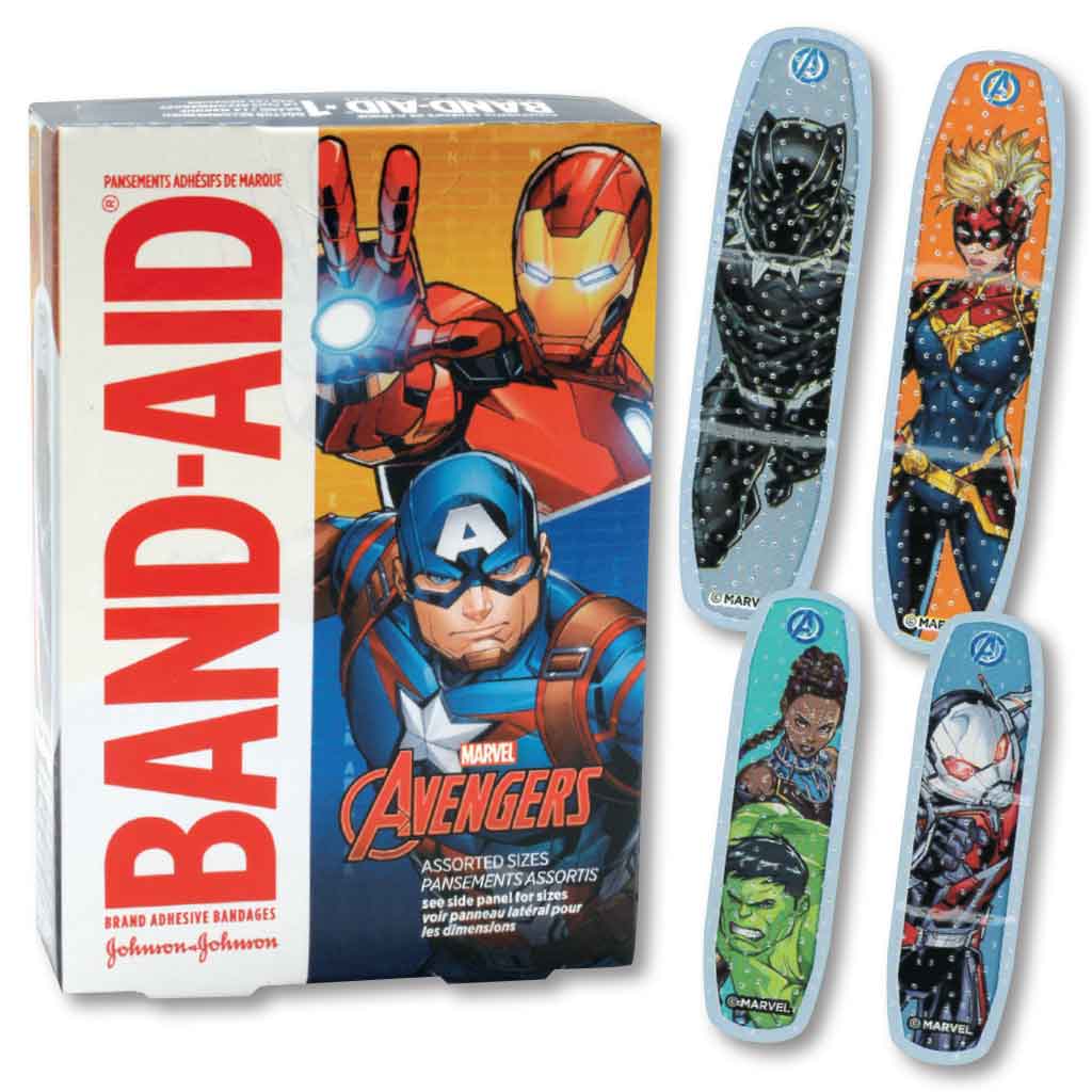 Marvel Avengers Band-Aid Bandages