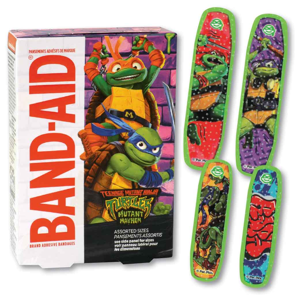 Teenage Mutant Ninja Turtles Band-Aid Bandages