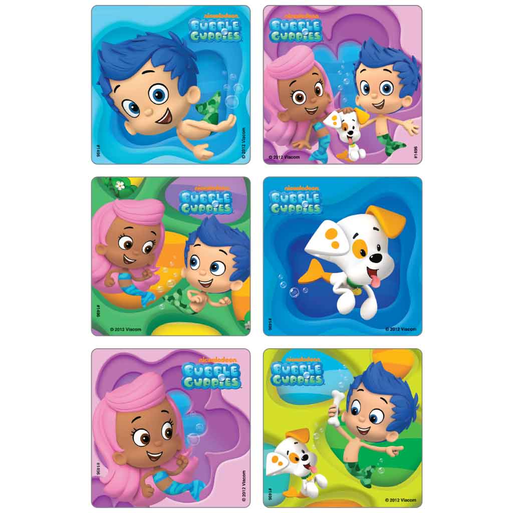 Bubble Guppies Stickers