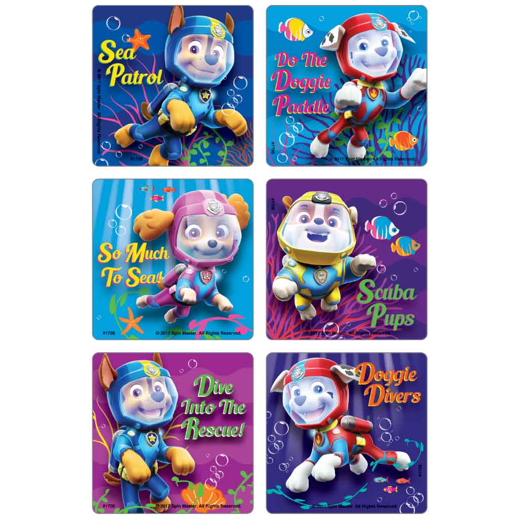 PAW Patrol - Sea Patrol Stickers