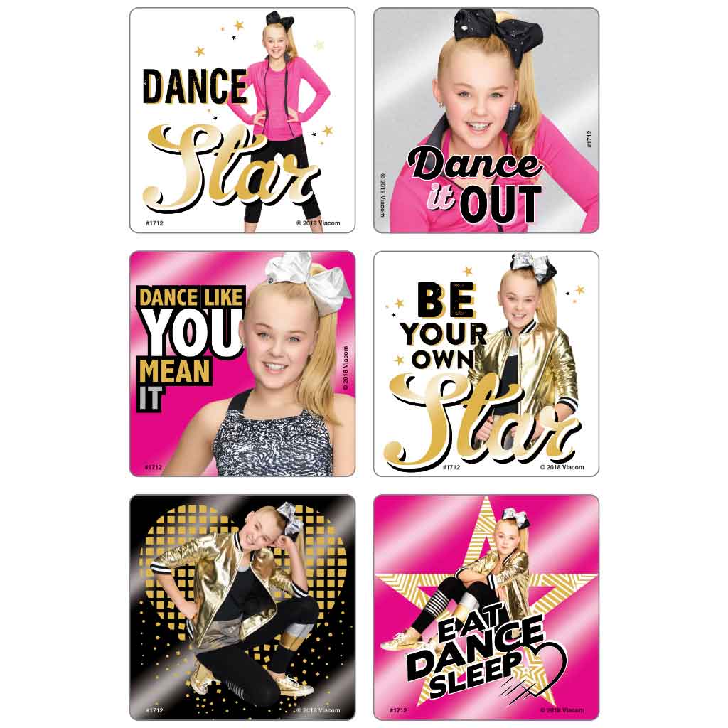 JoJo Siwa - Dance Star Foil Stickers