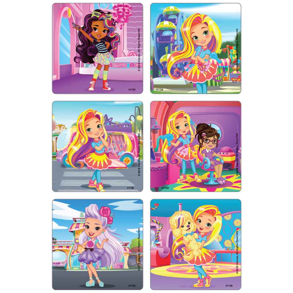 Sunny Day Stylin' Scenes Stickers