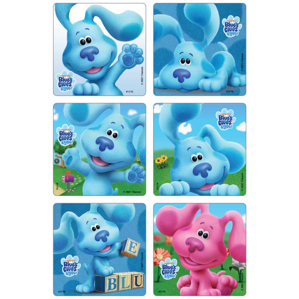 Blue's Clues & You - Closeups Stickers