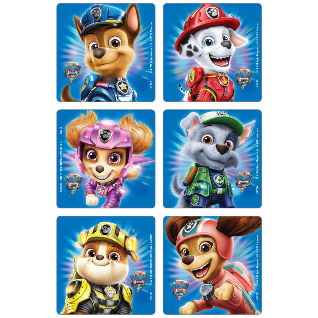 PAW Patrol: The Movie Stickers