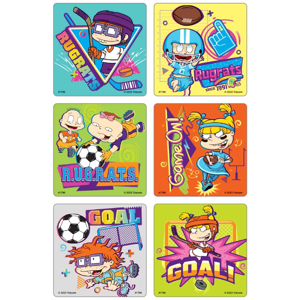 Rugrats Team Sports Stickers
