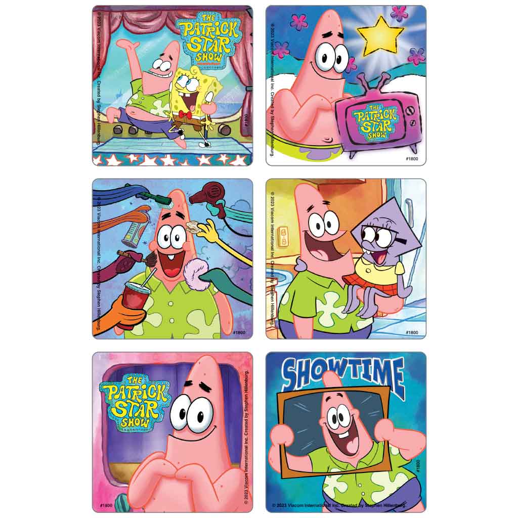 The Patrick Star Show Stickers