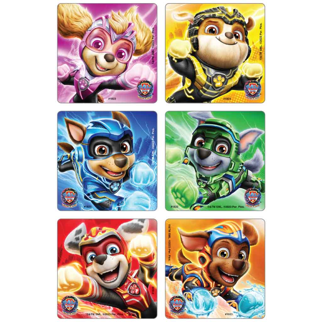 PAW Patrol: The Mighty Movie Stickers