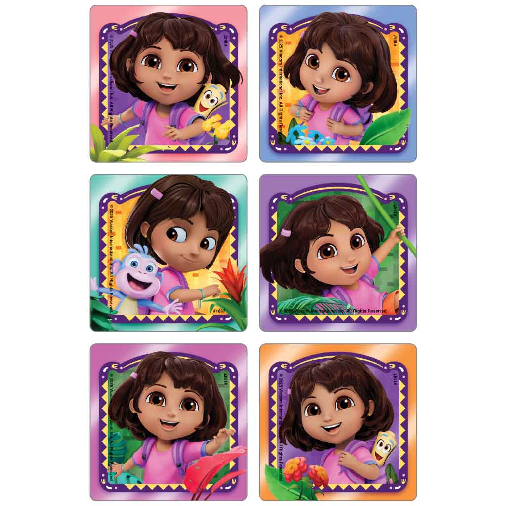 Dora Fiesta Foil Stickers