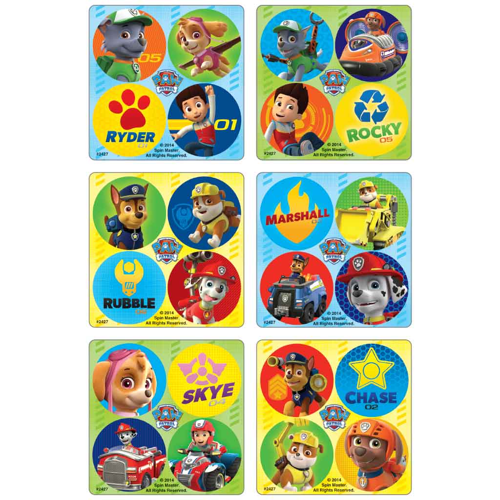 PAW Patrol MiniBadge™ Stickers