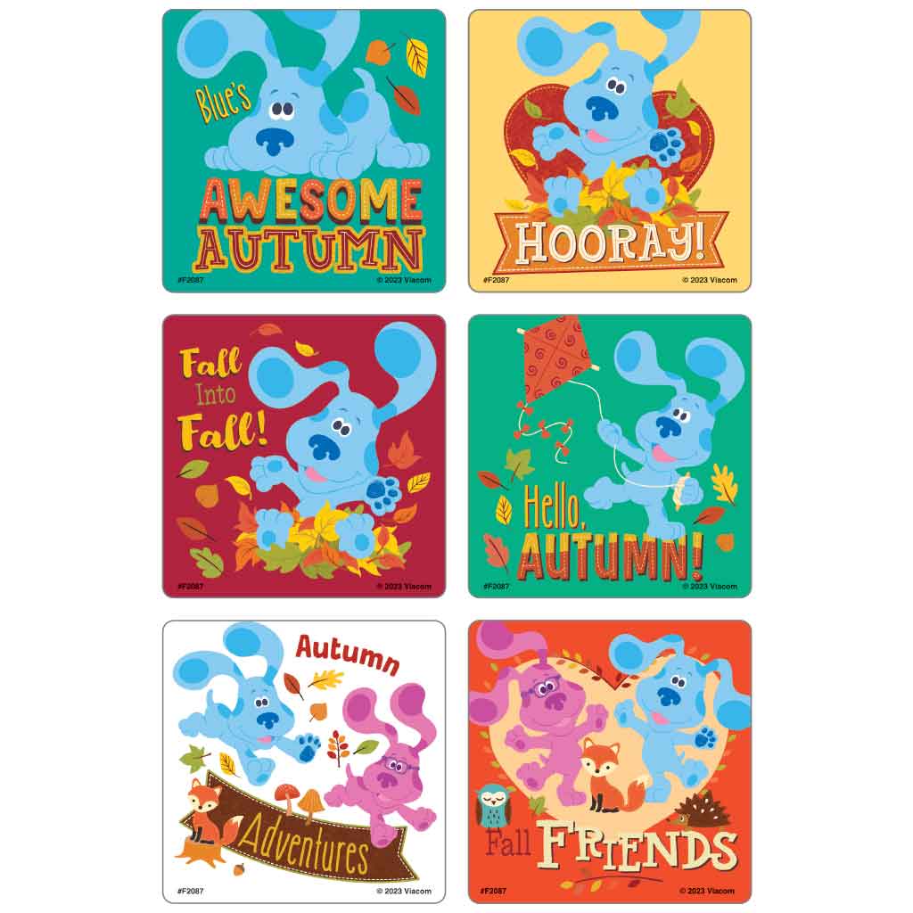 Blue's Clues & You - Awesome Autumn Stickers