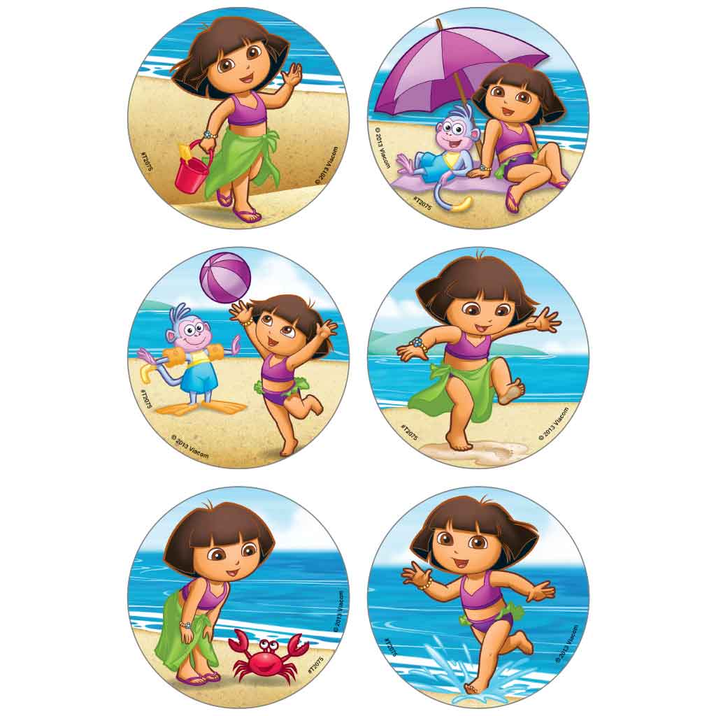 Dora - Beach Time Stickers