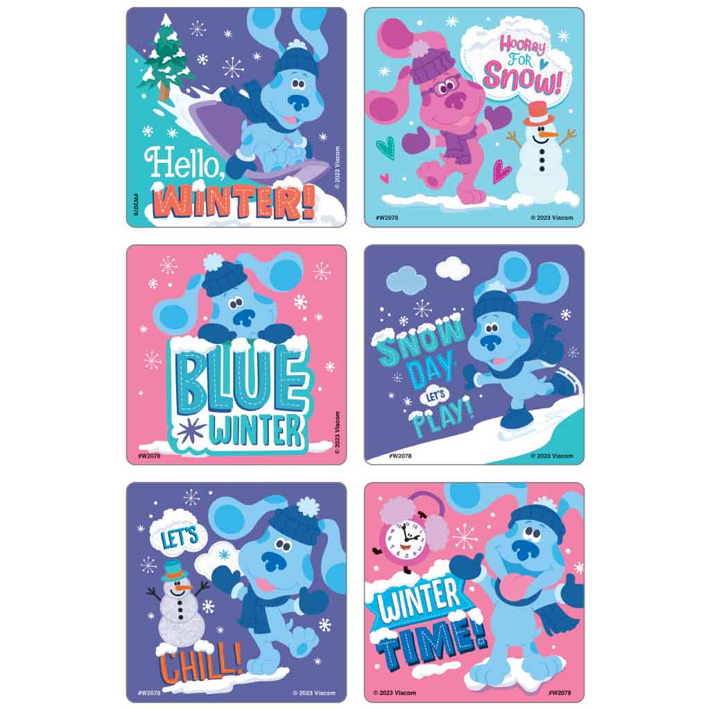 Blue's Clues & You - Hello Winter Stickers